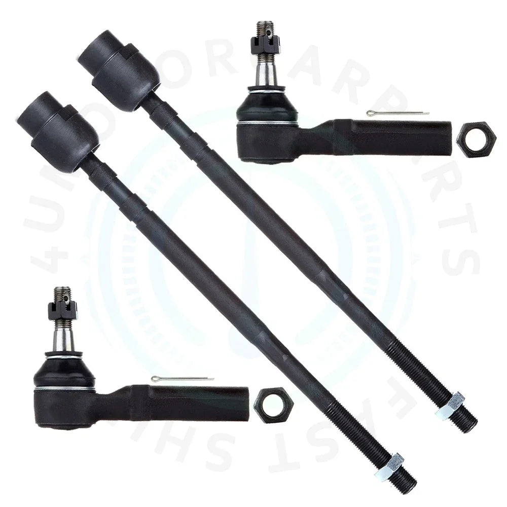 Set of 4 Tie Rods for Chevrolet Impala (2000–2013)