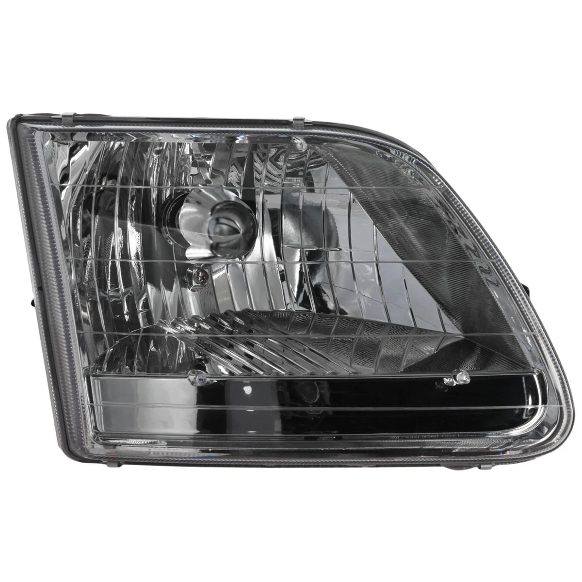 Passenger Side Headlight for Ford F-150 (2001–2003) Halogen with Bulb FO2503211