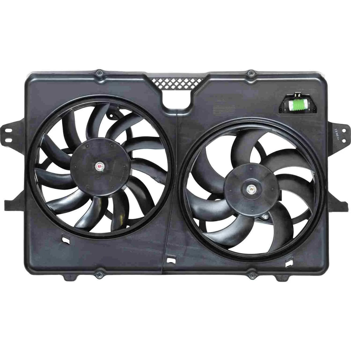 Dual Radiator and Condenser Fan Assembly for Ford Escape (2001–2007)