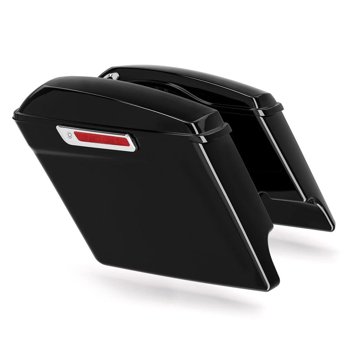 Hard Saddlebags Conversion Bracket for Harley Super Wide Glide (2008–2017) Black