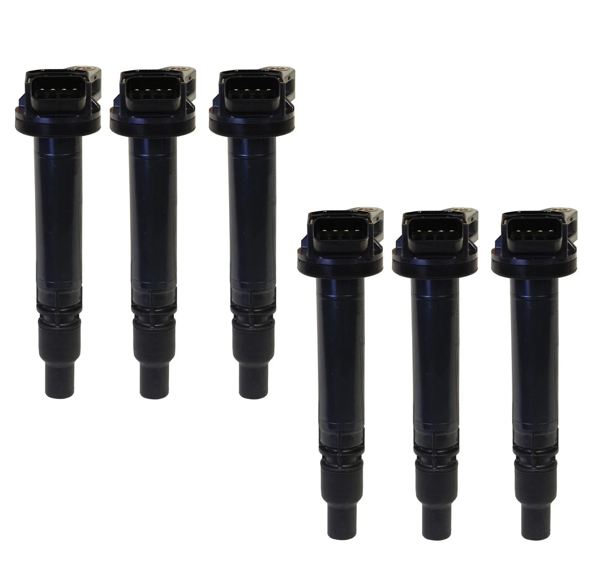 Set of 6 Denso Direct Ignition Coils for Lexus ES350 GS350 Toyota Camry Venza (2007–2012)
