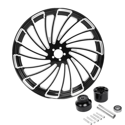 Single Hub & 18"x3.5" Front Wheel Rim for Harley Touring 1997–2021