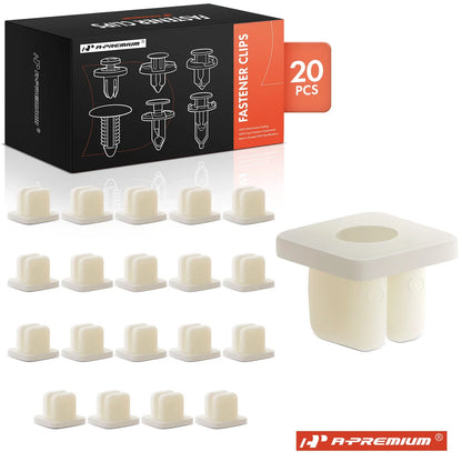Set of 20 Nylon Adjusting Grommet Clip Retainers for Honda