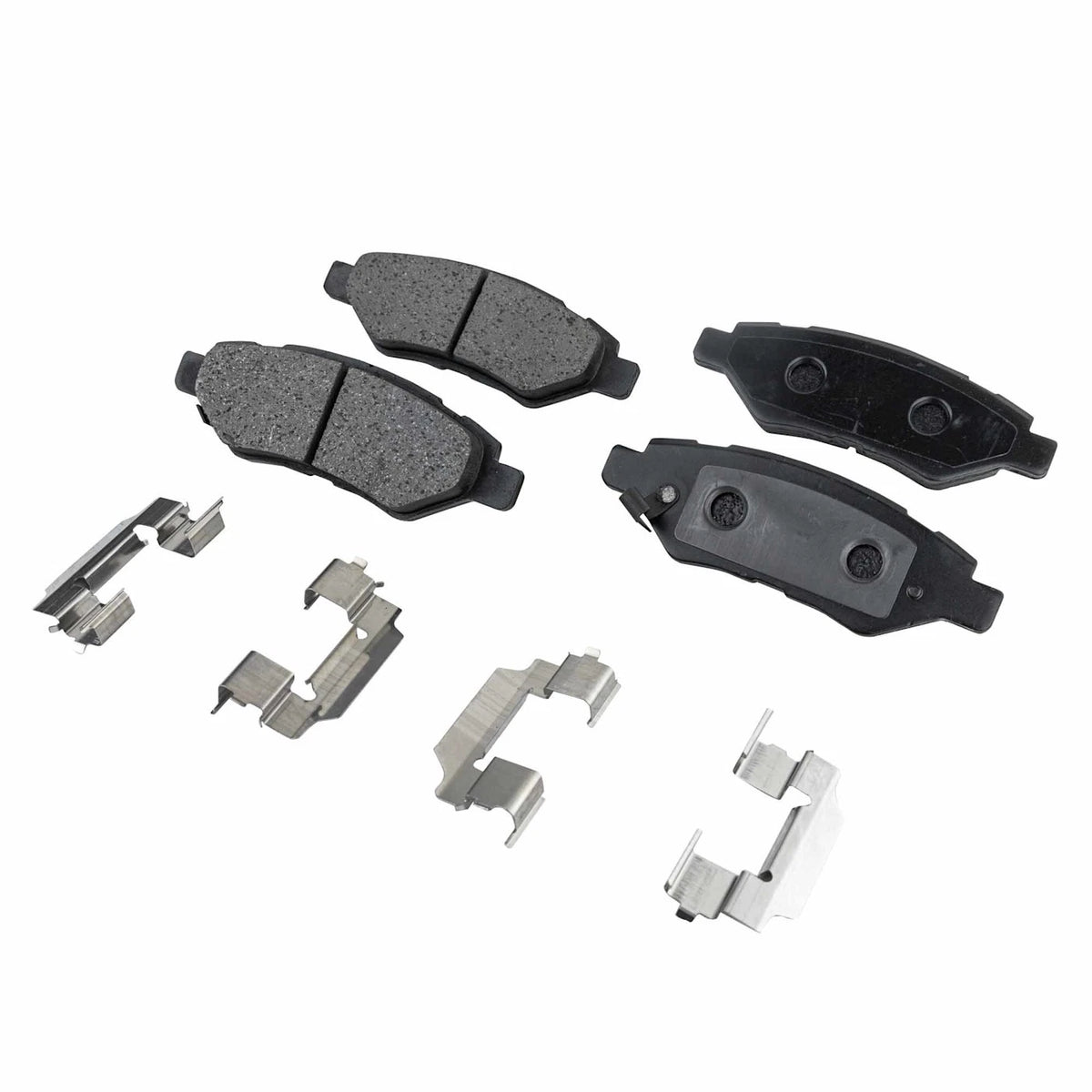 Set of 4 Front & Rear Brake Pads for Cadillac SRX (2011–2016)