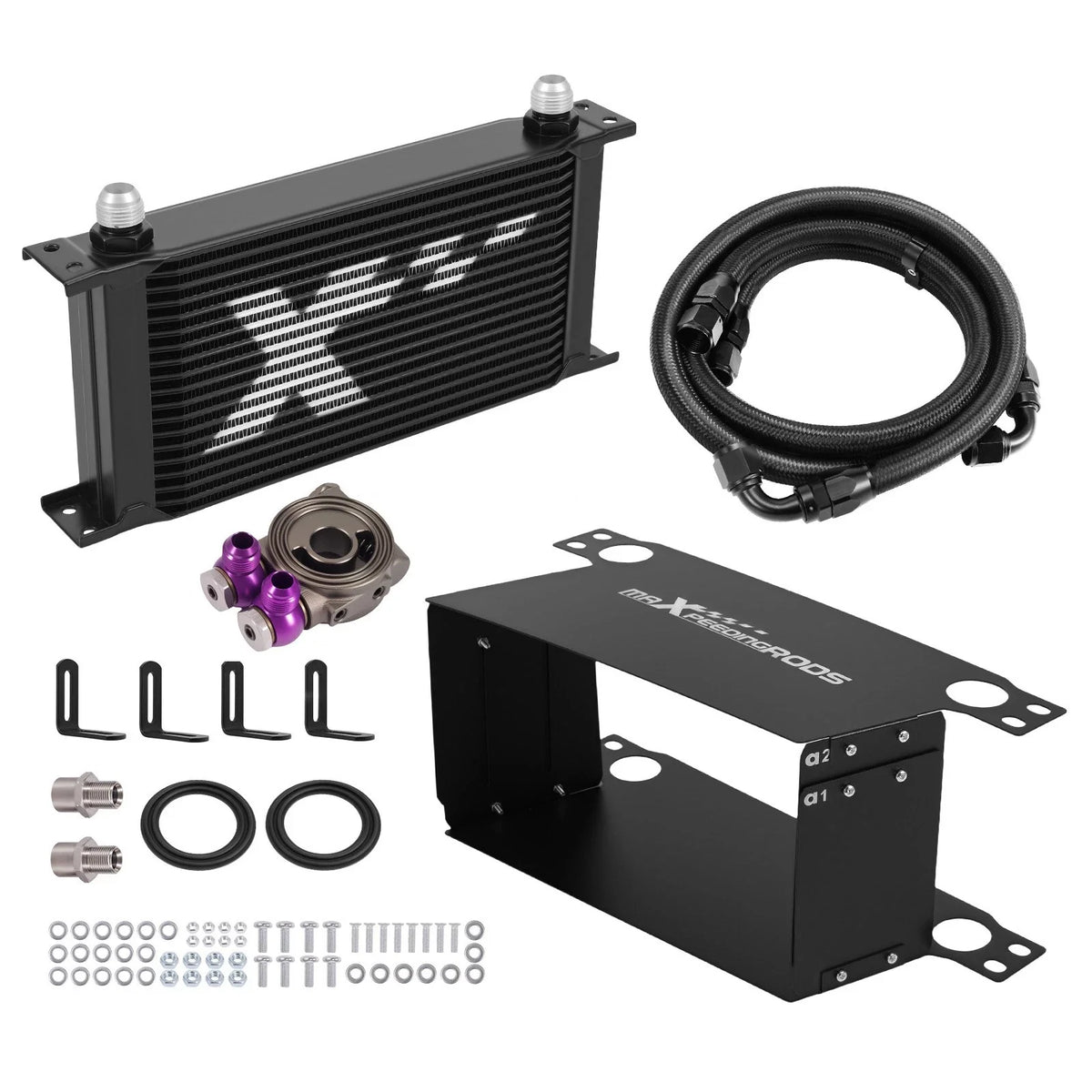 19 Row Transmission Cooler Kit for Universal Applications