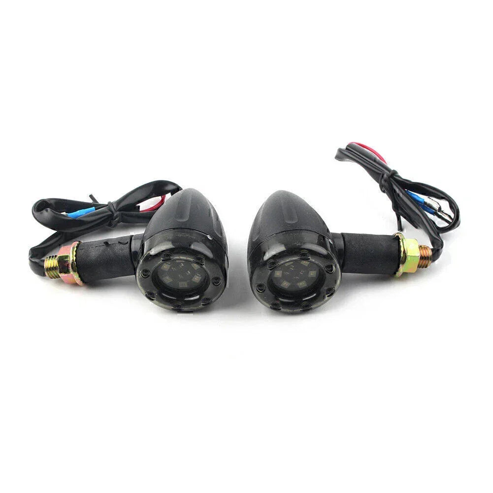 LED Turn Signal Lights 8mm for Harley Universal Motorcycle