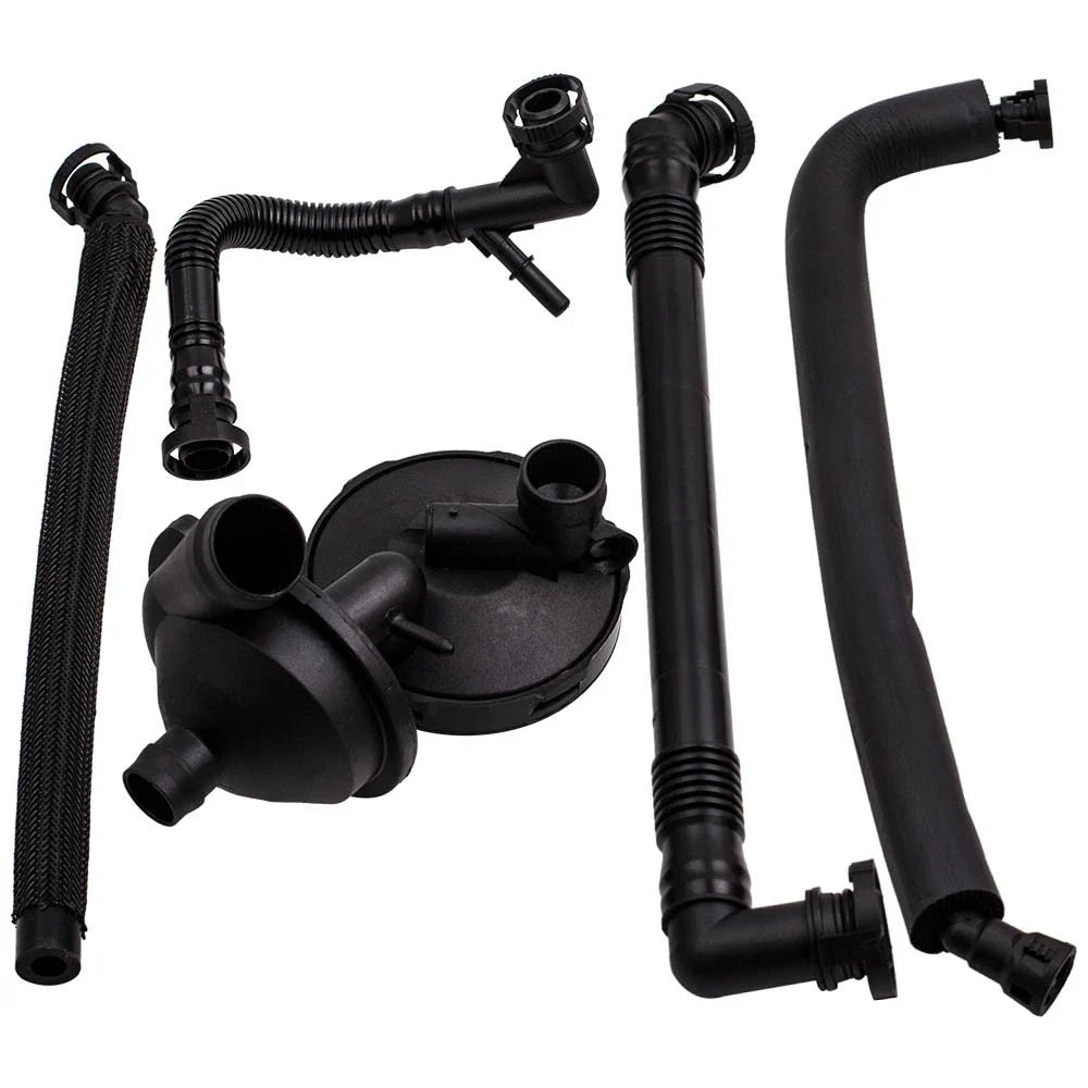 PCV Crankcase Vent Valve Breather Hose Kit for BMW E53 E85 E83 E60 E39 E46