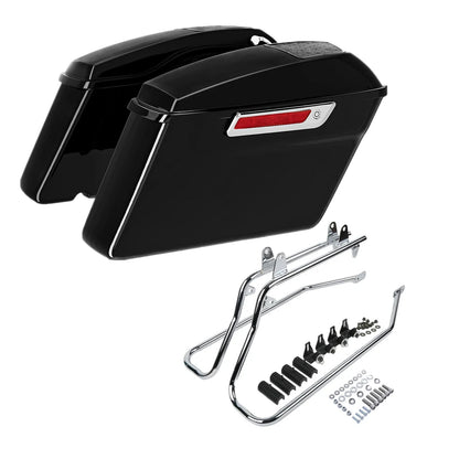 Speaker Lid & Conversion Bracket 6x9" for Harley Fatboy Softail 1984-2017