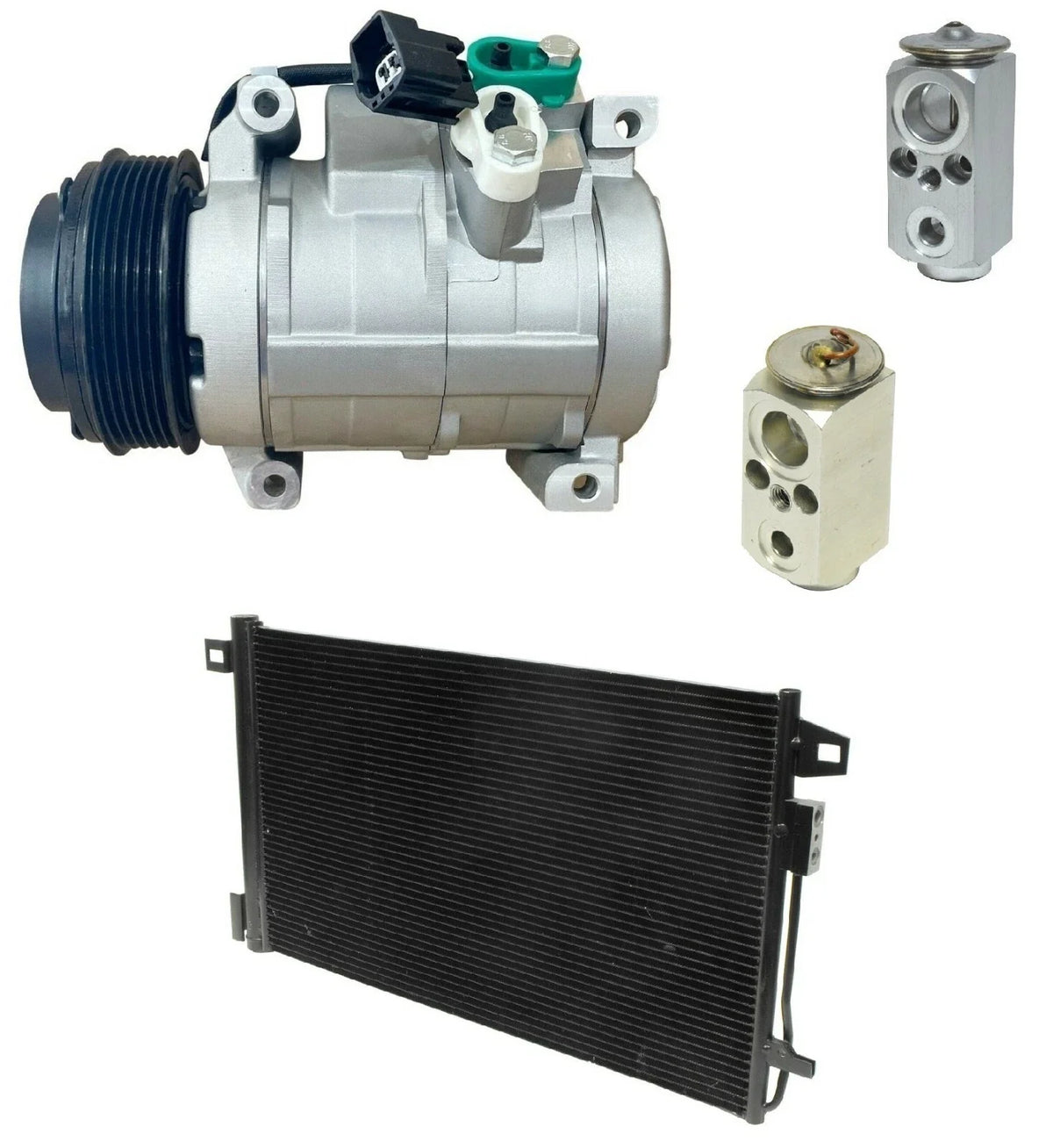 AC Compressor Kit With Condenser for Saturn Outlook 3.6L (2008–2009)