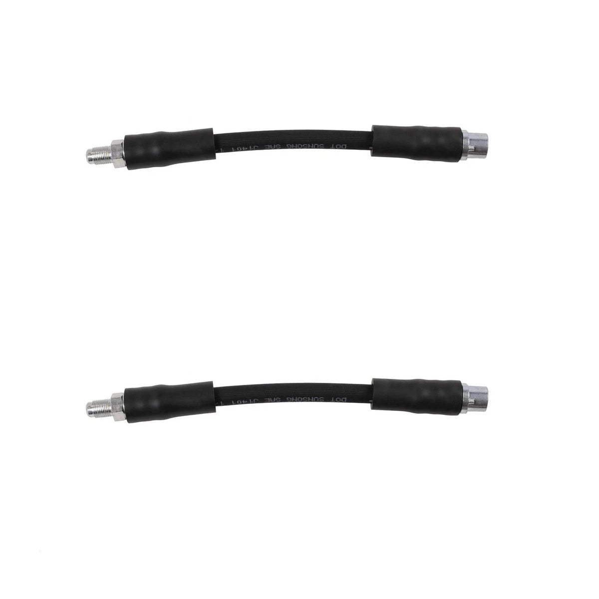 Set of 2 Rear Outer Brake Hydraulic Hoses for Audi A8 Quattro (2004–2010)