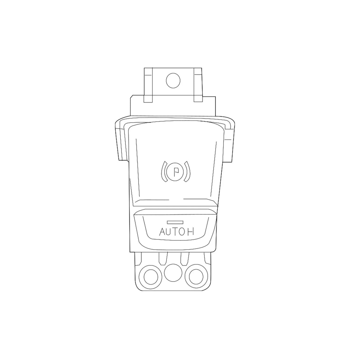 Genuine OEM Parking Brake Switch for BMW 530e 530e xDrive 530i (2017–2023) 61315A72FE4