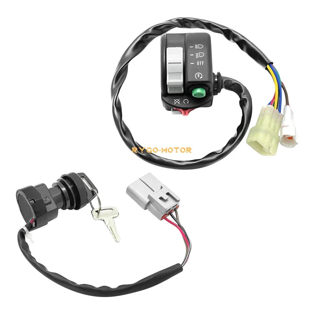 Handlebar Kill Switch & Ignition Key Switch for Kodiak 450 700 2016-2023