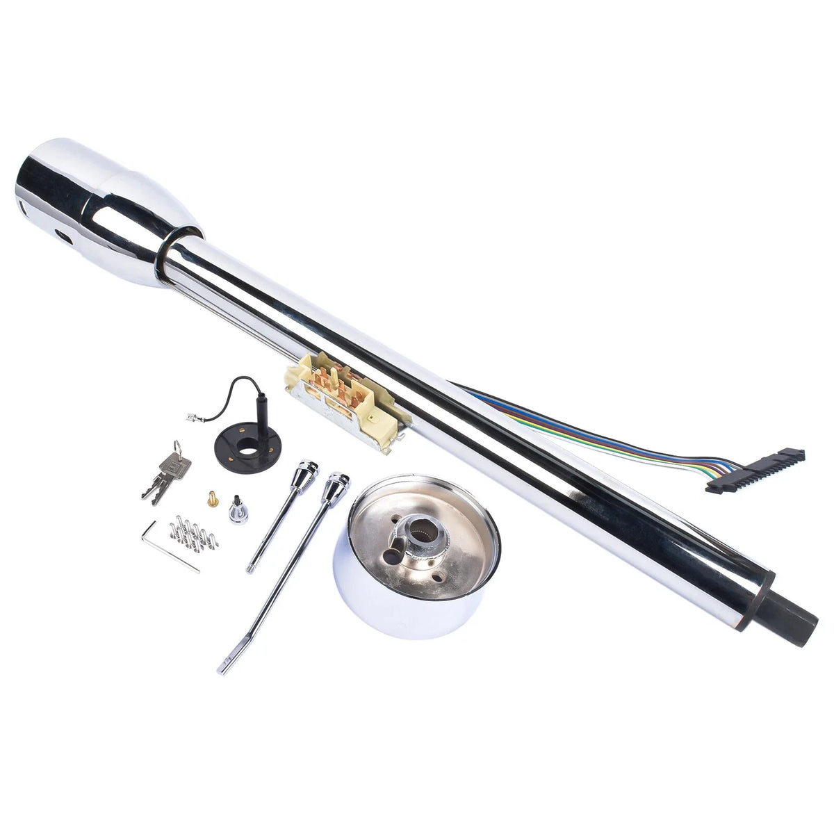 Chrome Tilt Manual Steering Column for GM (32")