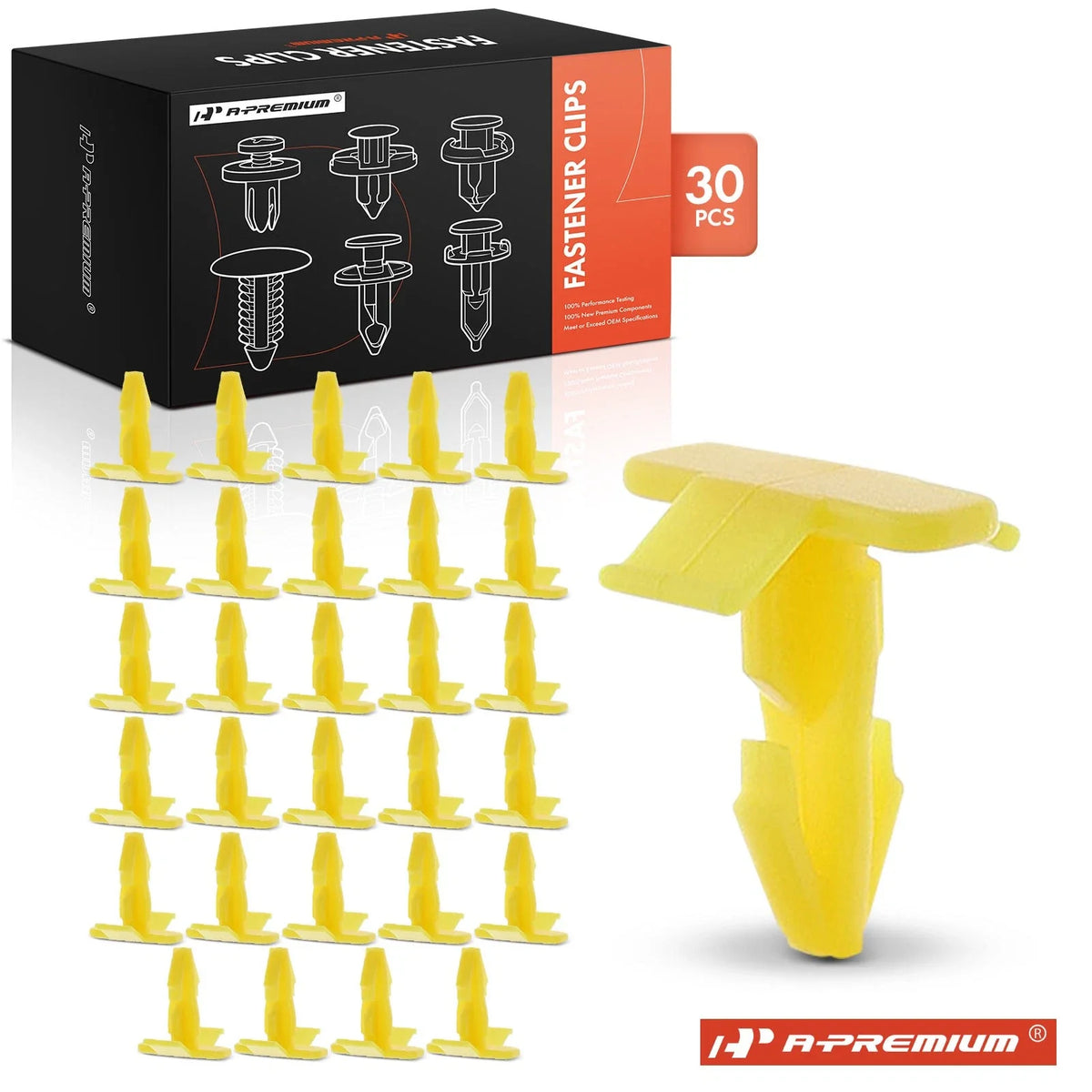 30x Nylon Body Panel Clip Retainer for Nissan Altima Rogue Sentra
