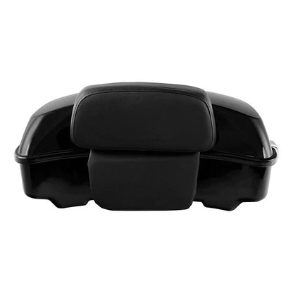 Chopped Trunk Backrest Rack for Road King Harley 2014-2026