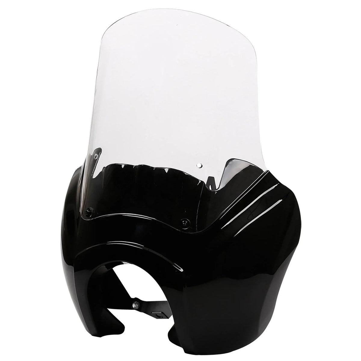 Clear Windshield Front Fairing (15") for Harley Dyna Fat Bob FXDF 2008-2017