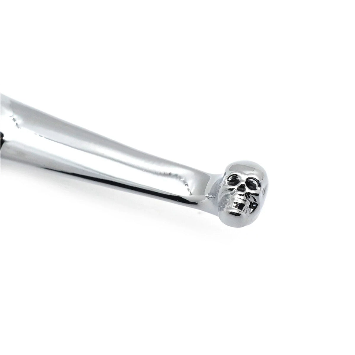 Chrome Skull Clutch Lever & Mount Bracket for Dyna 2008-2014