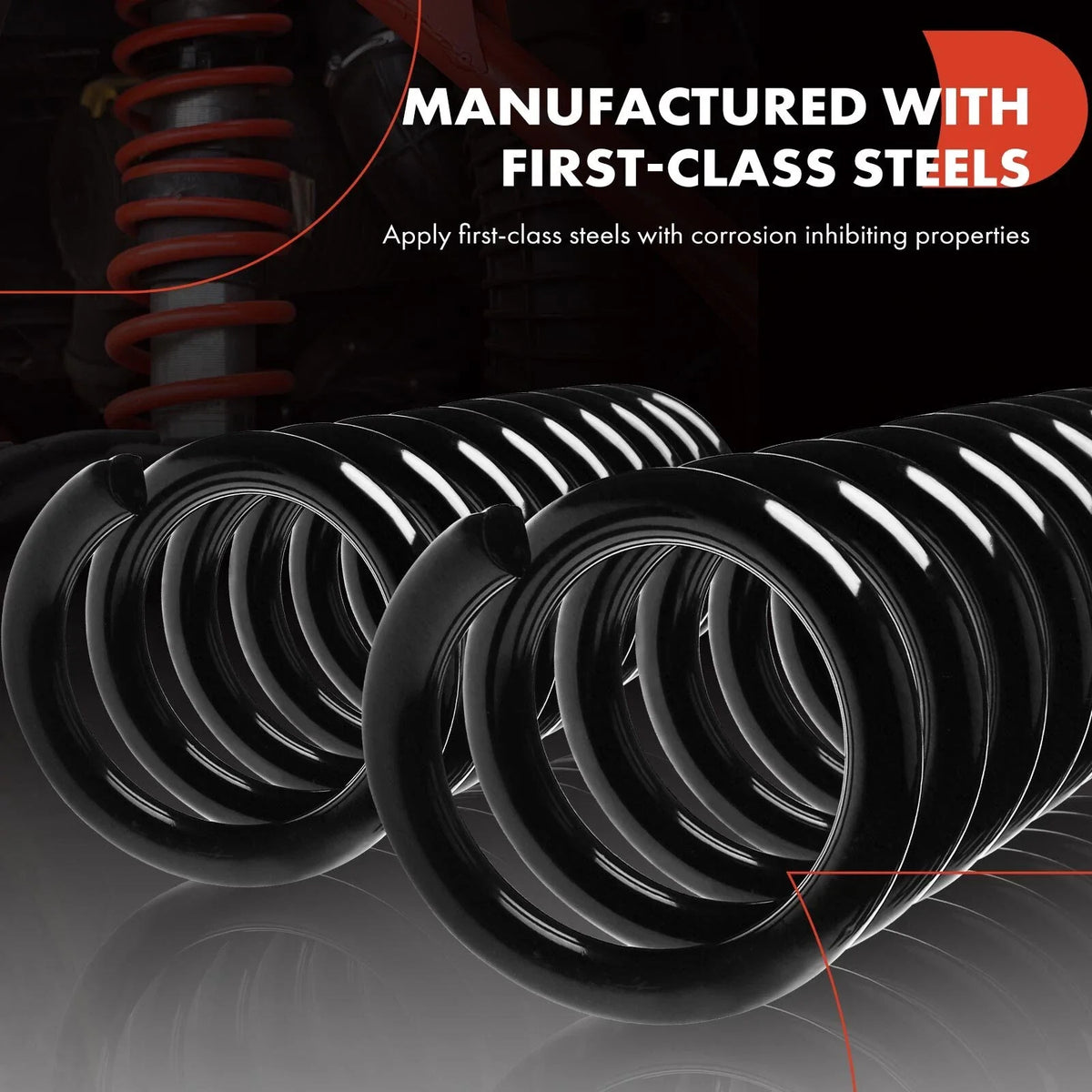 2x Rear Coil Springs for Maxima (2004-2008) & Altima (2002-2006)