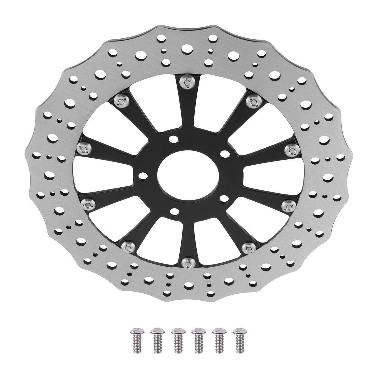 Front Brake Disc 299mm for Harley-Davidson Trike Tri Glide (2009–2019) Black