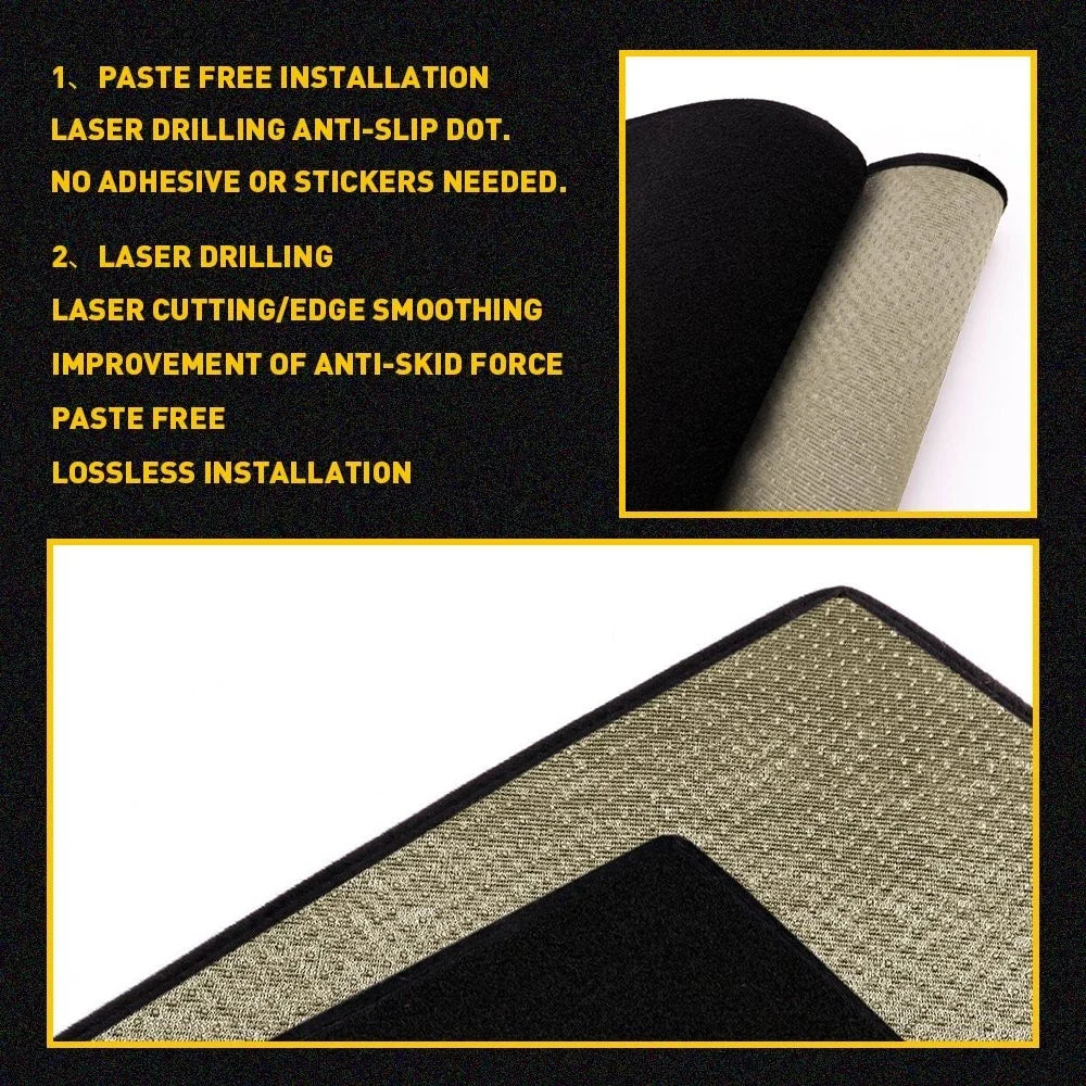 Dashboard Protector Mat for Chevrolet S10 (1998–2004) - Anti-Slip Black