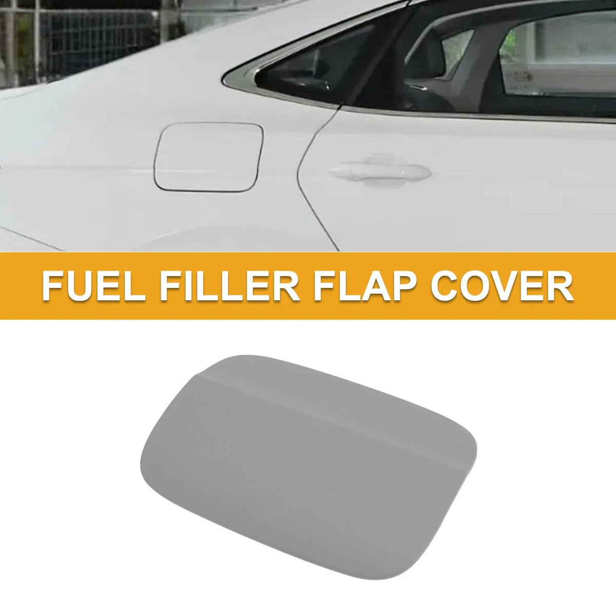 Fuel Tank Door Cap for Audi A4 (2009–2016) Clip Type No. 8K0809999D ABS