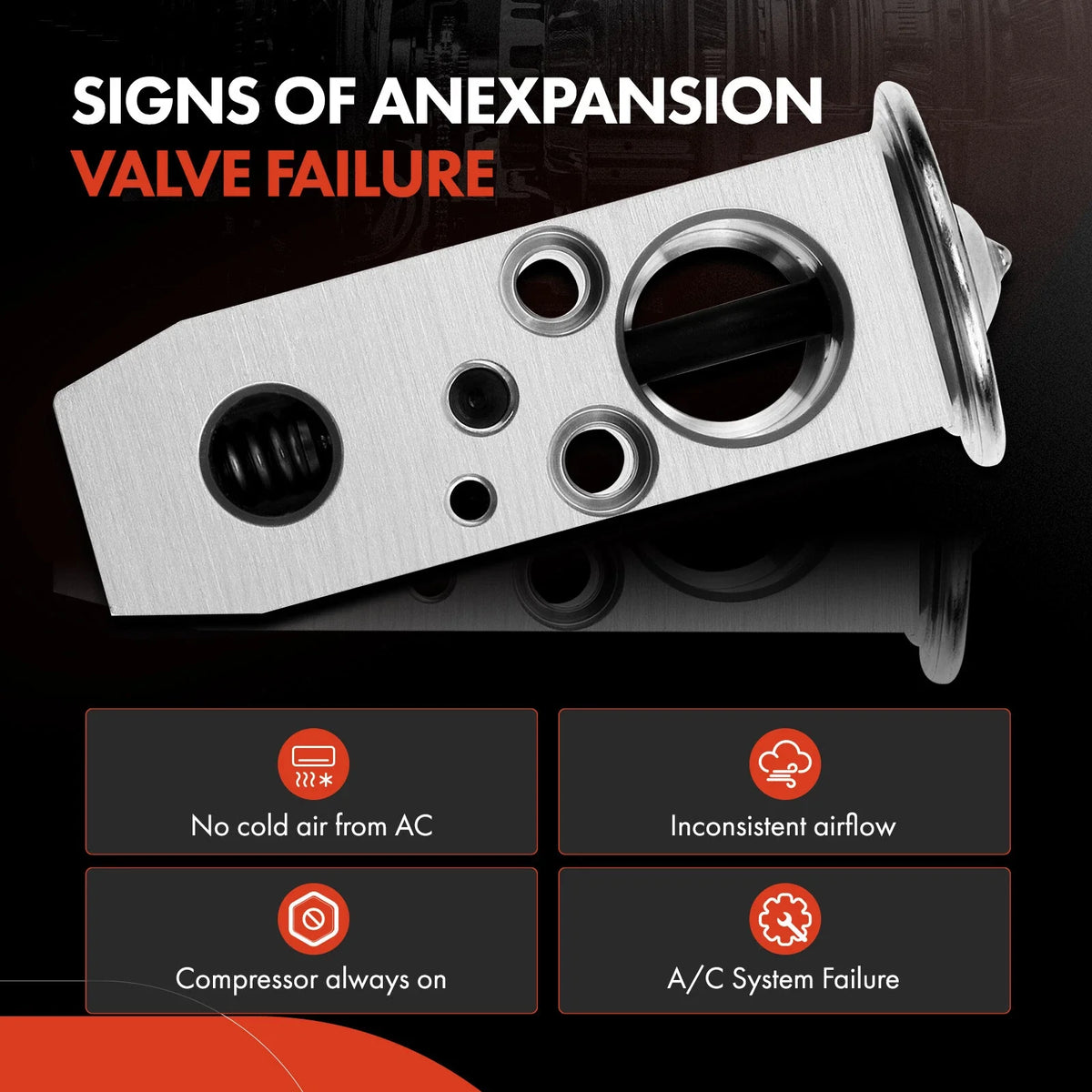 2008-2012 A/C Expansion Valve for Nissan Murano, Rogue