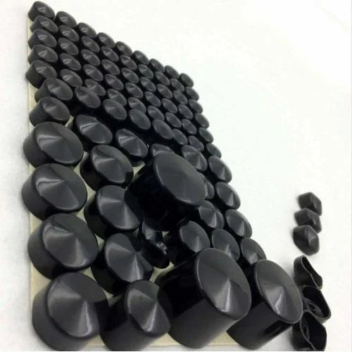 Bolt Caps in Black for 2000-2006 Harley Softail Twin Cam