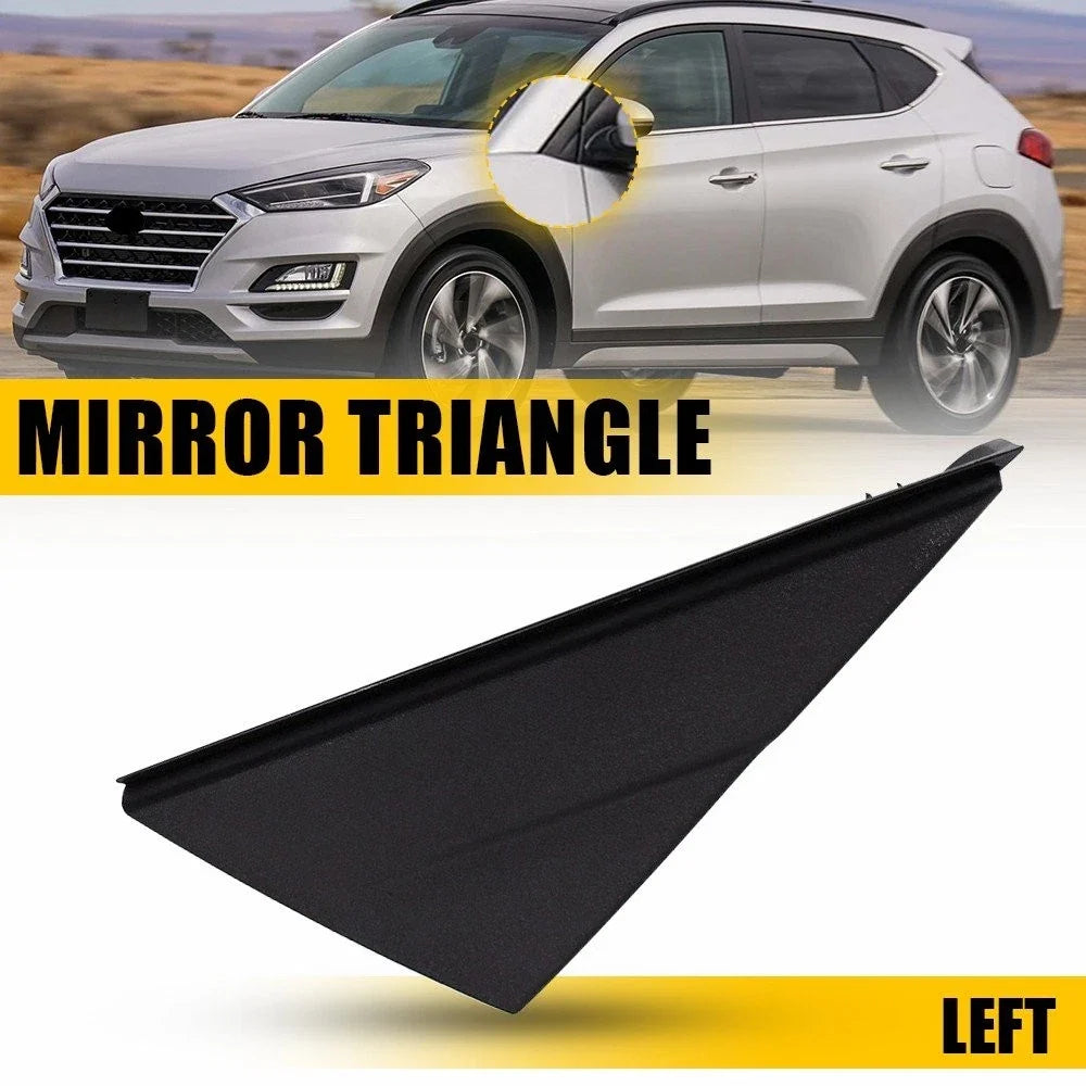 Left Driver Front Door Mirror Corner Triangle Cover for Hyundai Tucson (2016–2020)
