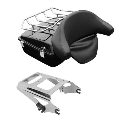 Chopped Backrest Mount for Trunk on Harley Touring (2009-2013)