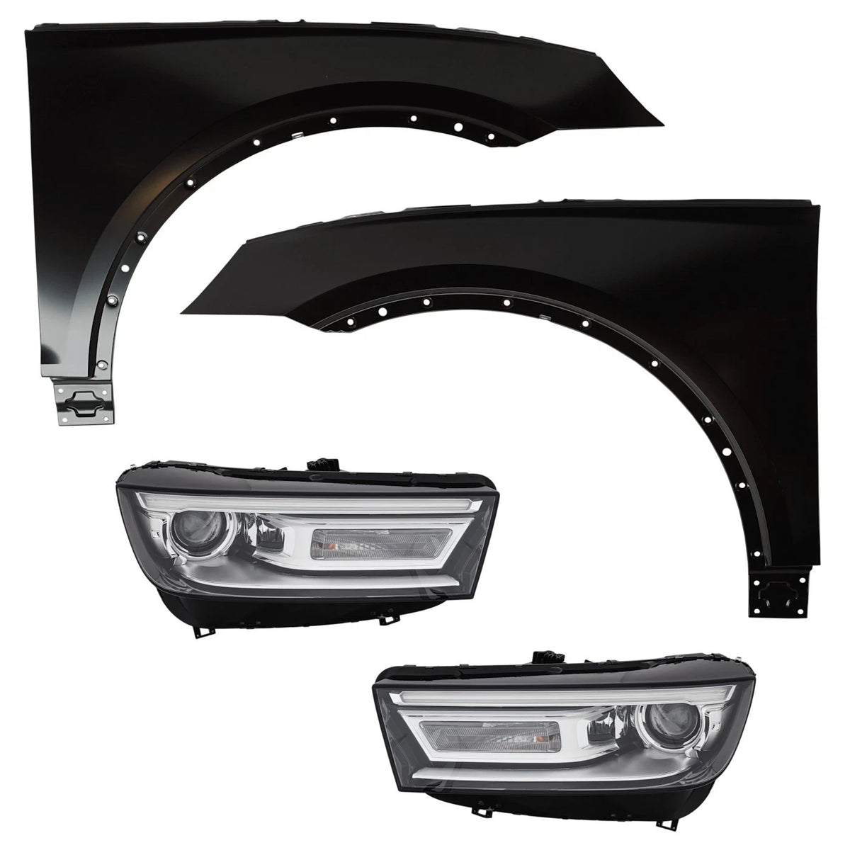 HID Headlight Set for Audi Q5 SQ5 (Driver & Passenger Side)