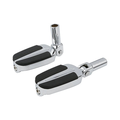 Chrome Footpeg Pedals for Harley Softail Slim (2012 to 2017)