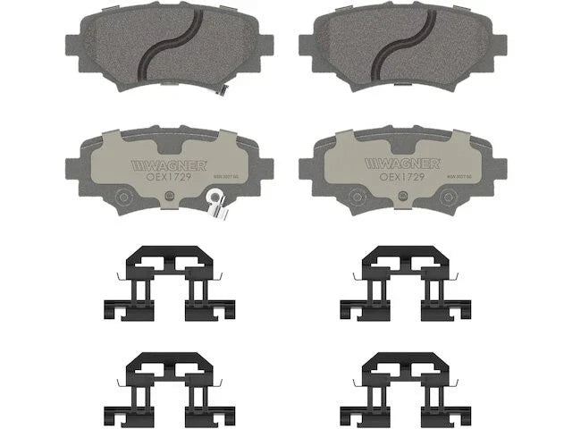 Rear Brake Pad Set for Mazda 3 (2014) MK459YZ