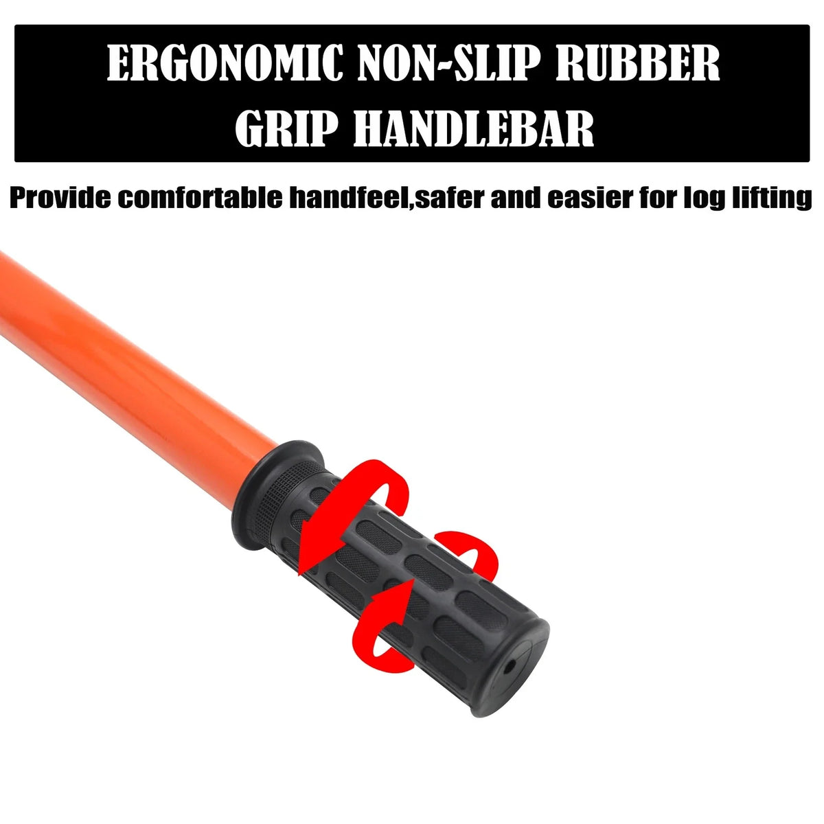 Cant Hook Log Lifter for Adjustable Log Roller (3"-15")