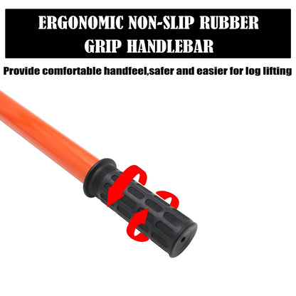 Cant Hook Log Lifter for Adjustable Log Roller (3"-15")