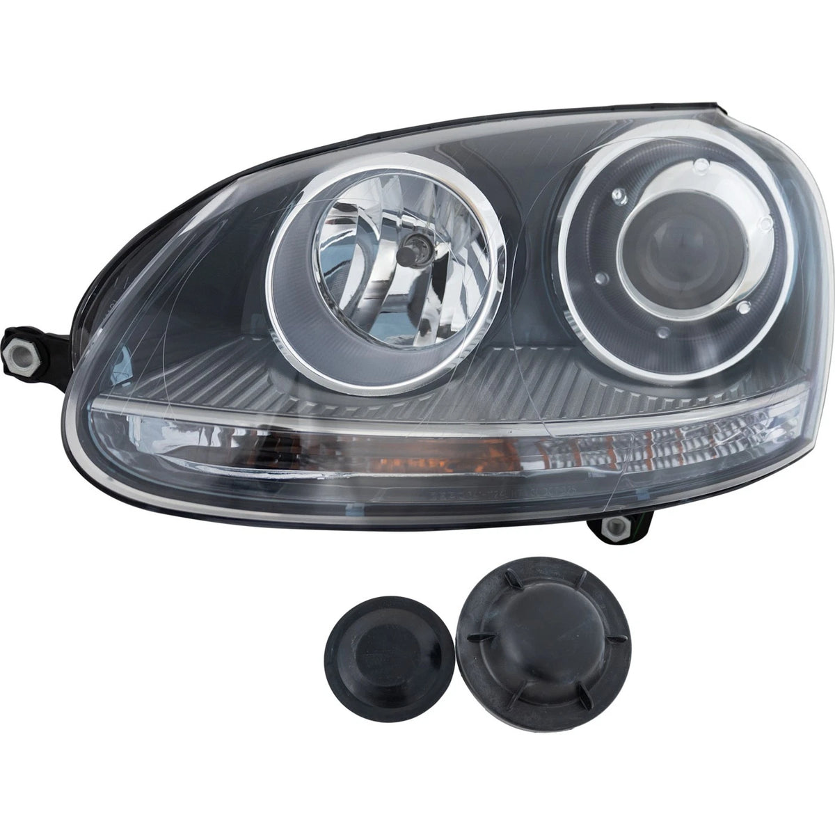 Headlight Kit for Volkswagen Jetta Rabbit (2006–2010) RH Side