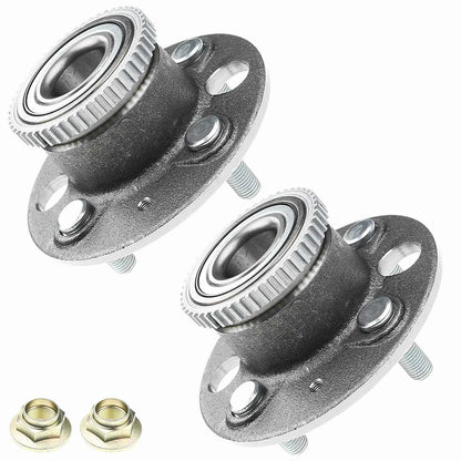 Wheel Hub & Bearing Assembly for Rear 2X Honda Civic Si (2002-2003)