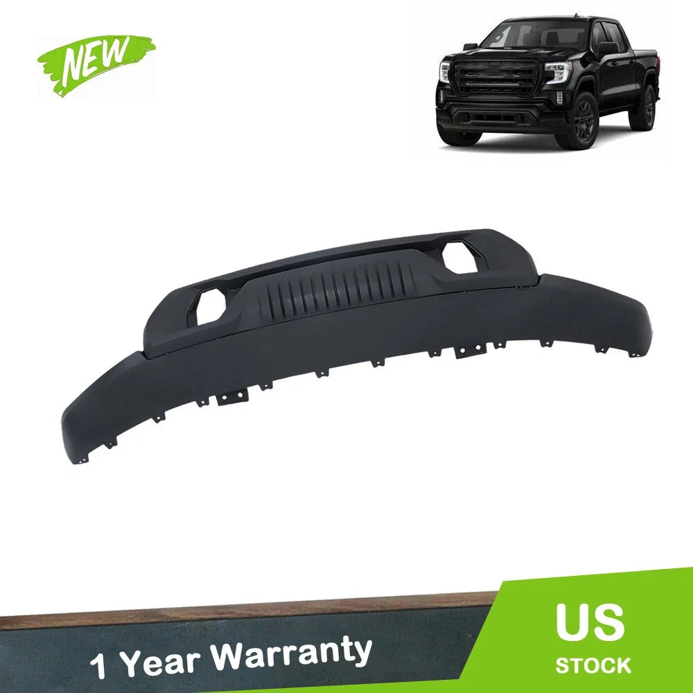 Front Lower Plastic Bumper Cover for GMC Sierra 1500 (2019–2021)