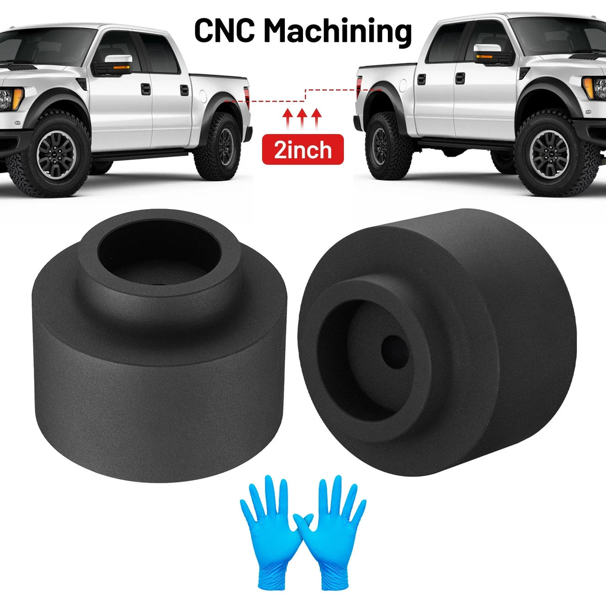 2" Rear Leveling Lift Kit for Dodge Ram 1500 (2009–2024) 2WD/4WD