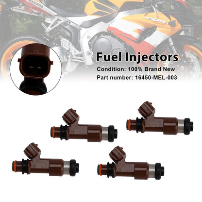 4-Pack Fuel Injectors for Honda CB1300 VFR800F CBR1000RR 2004-2020