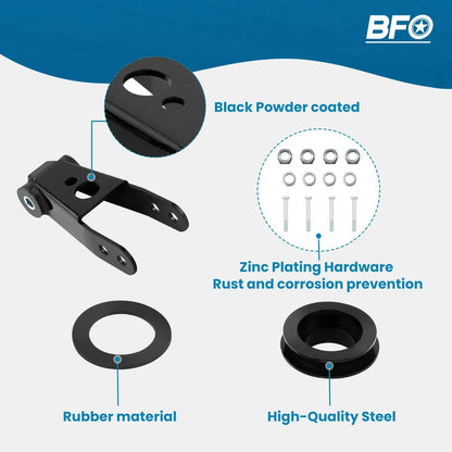 3" Front 2" Rear Leveling Lift Kit for Ford Ranger 2WD (1998–2011)