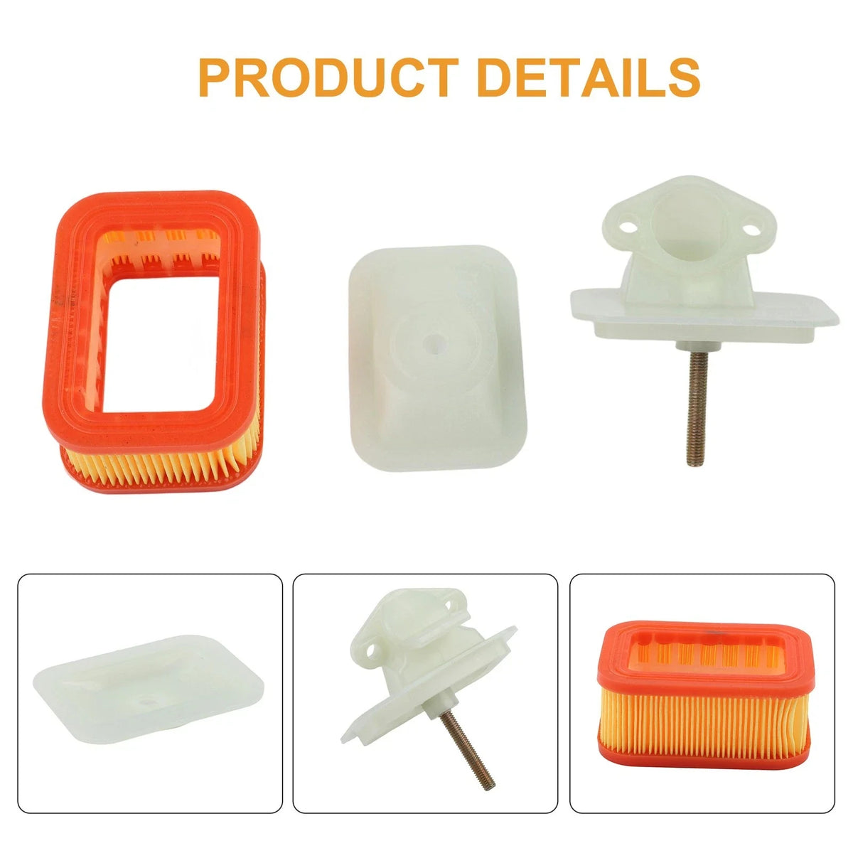 Air Filter Set for Chainsaw, Brushcutter, Lawn Mower
