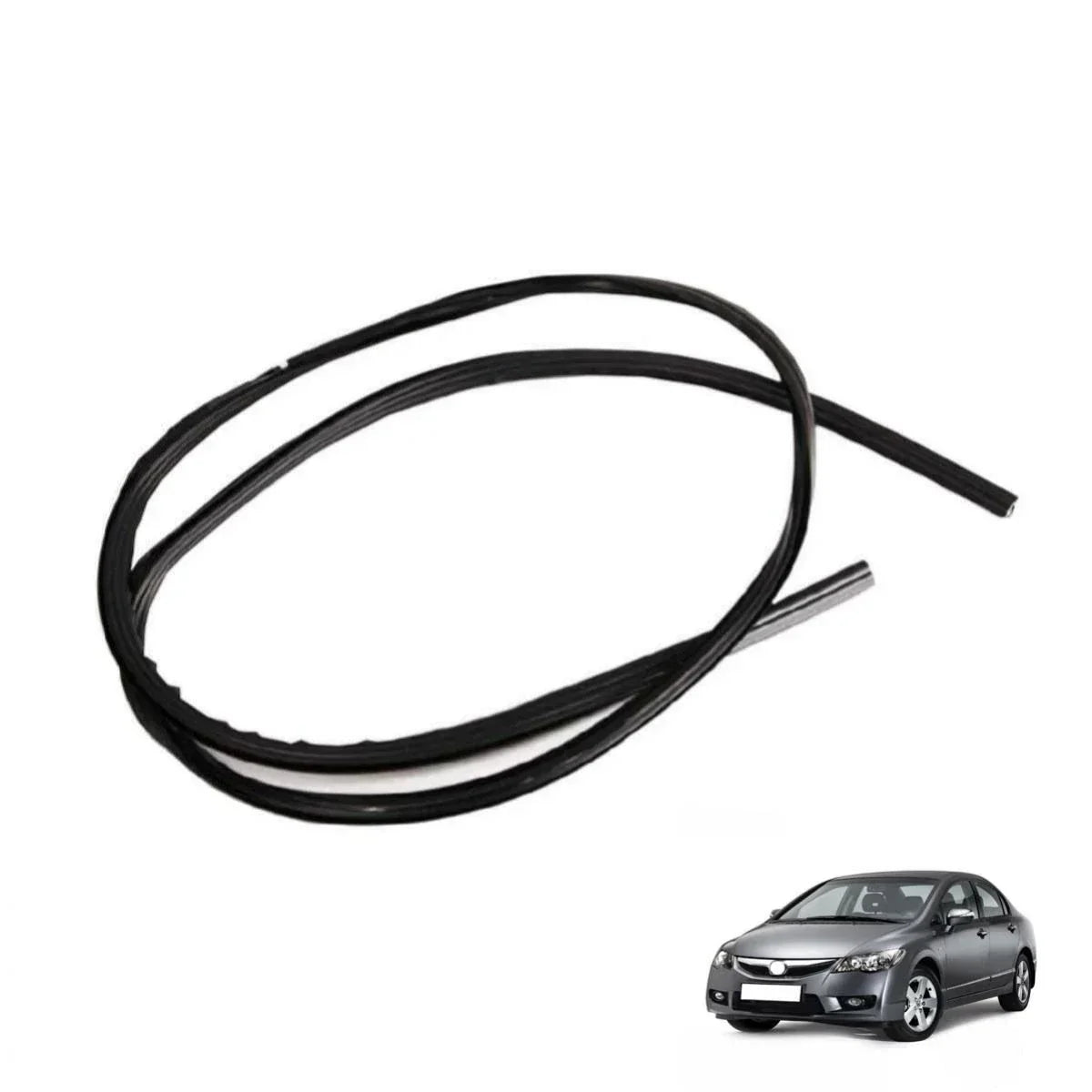 Upper Front Windshield Moulding Rubber Fits Honda Civic 2006-2011