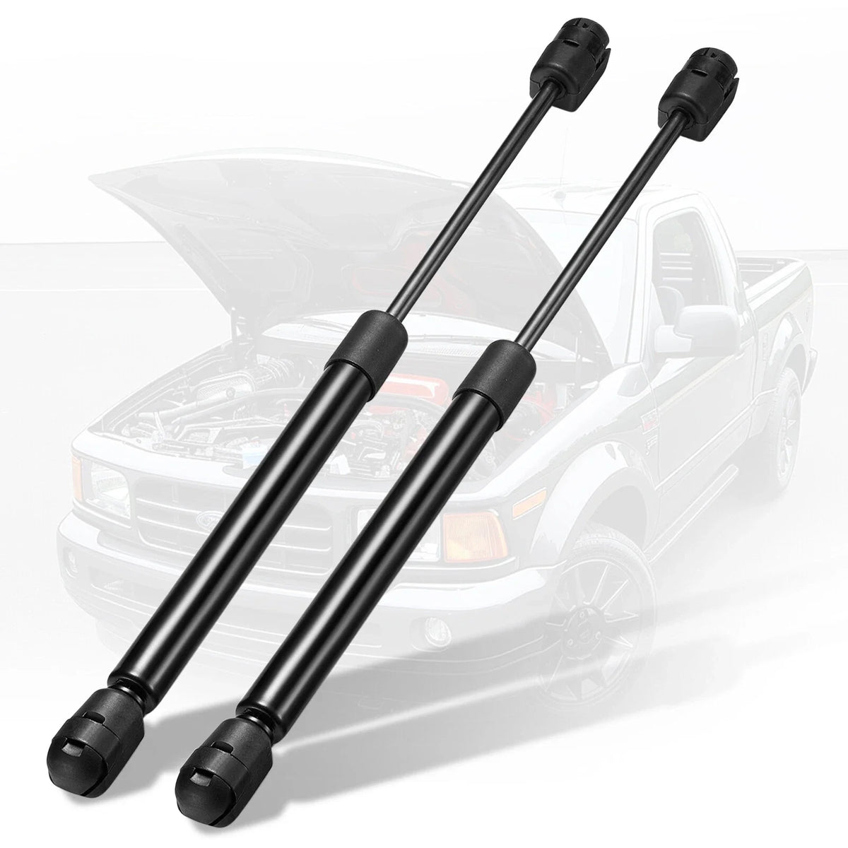 2X C16-03795 Gas Shocks Struts for Truck Window Leer Camper Shell (12")