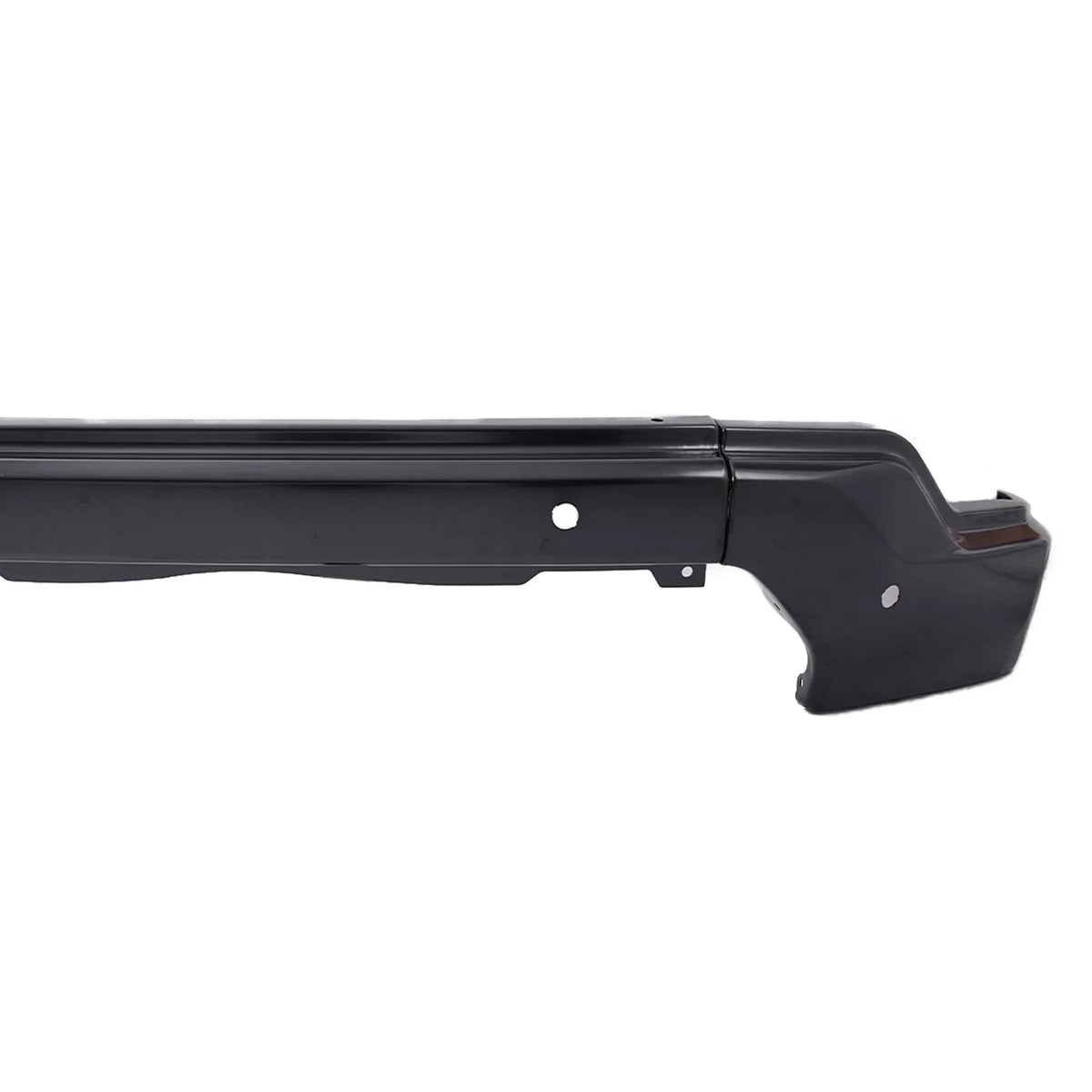 Black Steel Split Front Bumper with Sensor Holes for GMC Sierra 1500 (2019–2021)