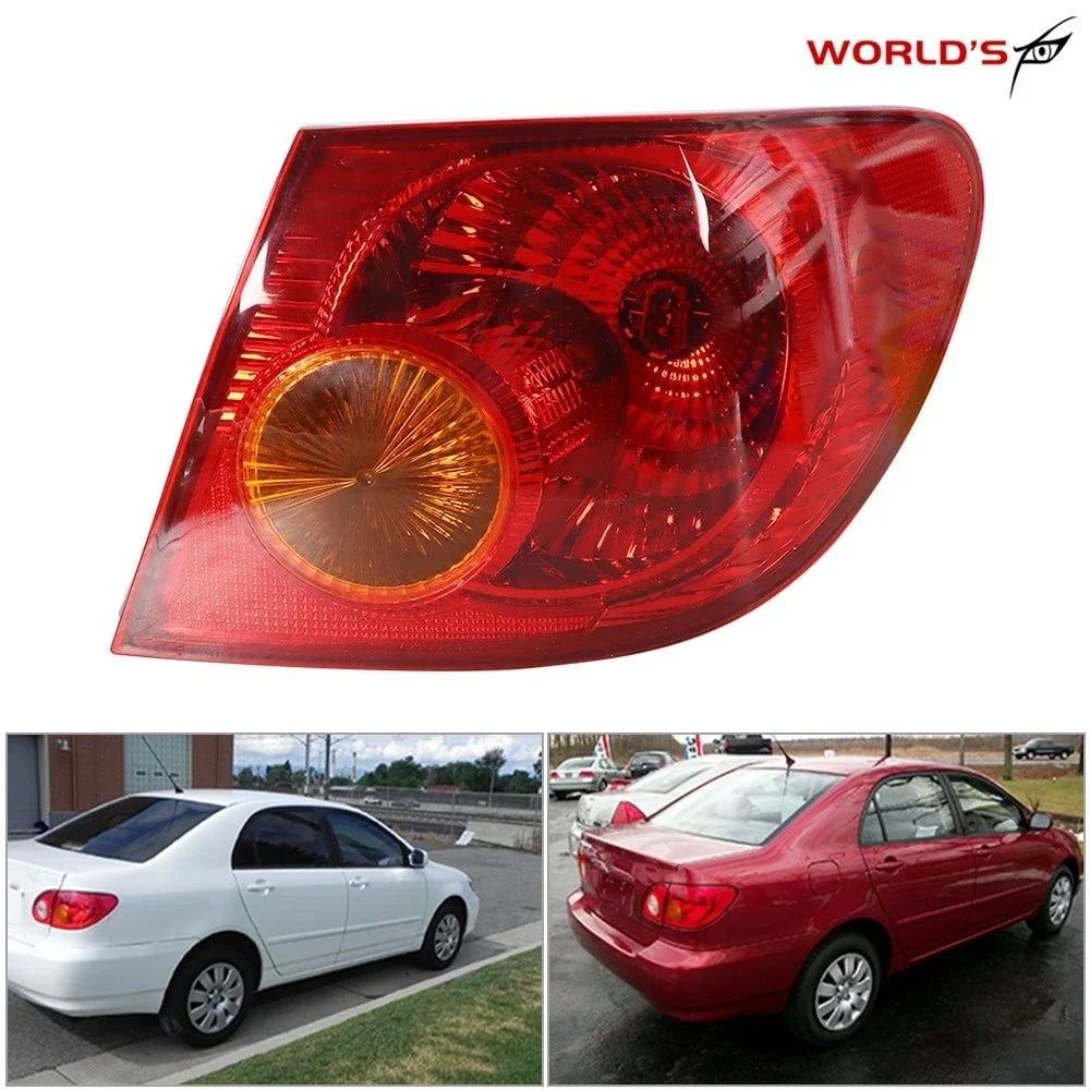 Outer Tail Light Brake Lamp for Toyota Corolla (2005–2008) Halogen