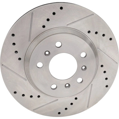 Set of Front and Rear Brake Disc Rotors for Buick Lucerne 2006-2011