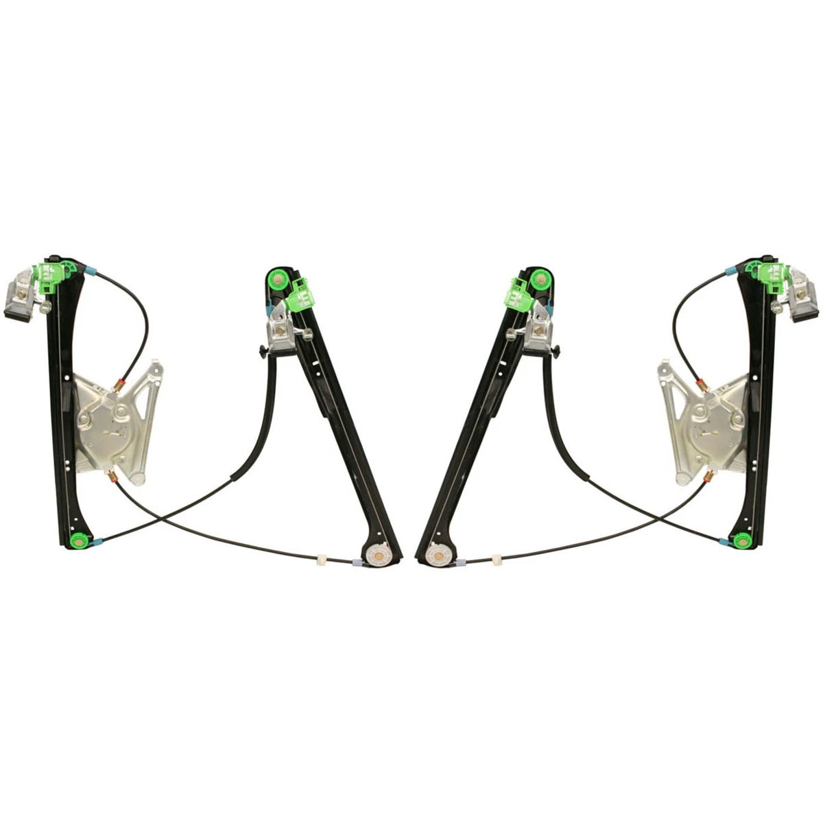 Power Window Regulator Set of 2 for Audi A4 (1996–2002)