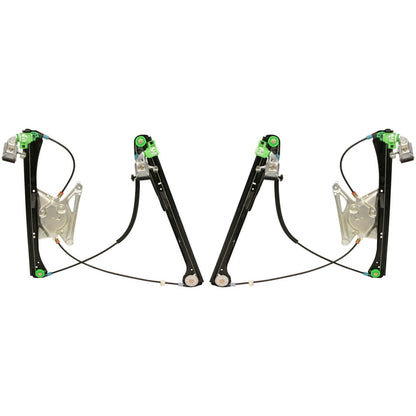 Power Window Regulator Set of 2 for Audi A4 (1996–2002)