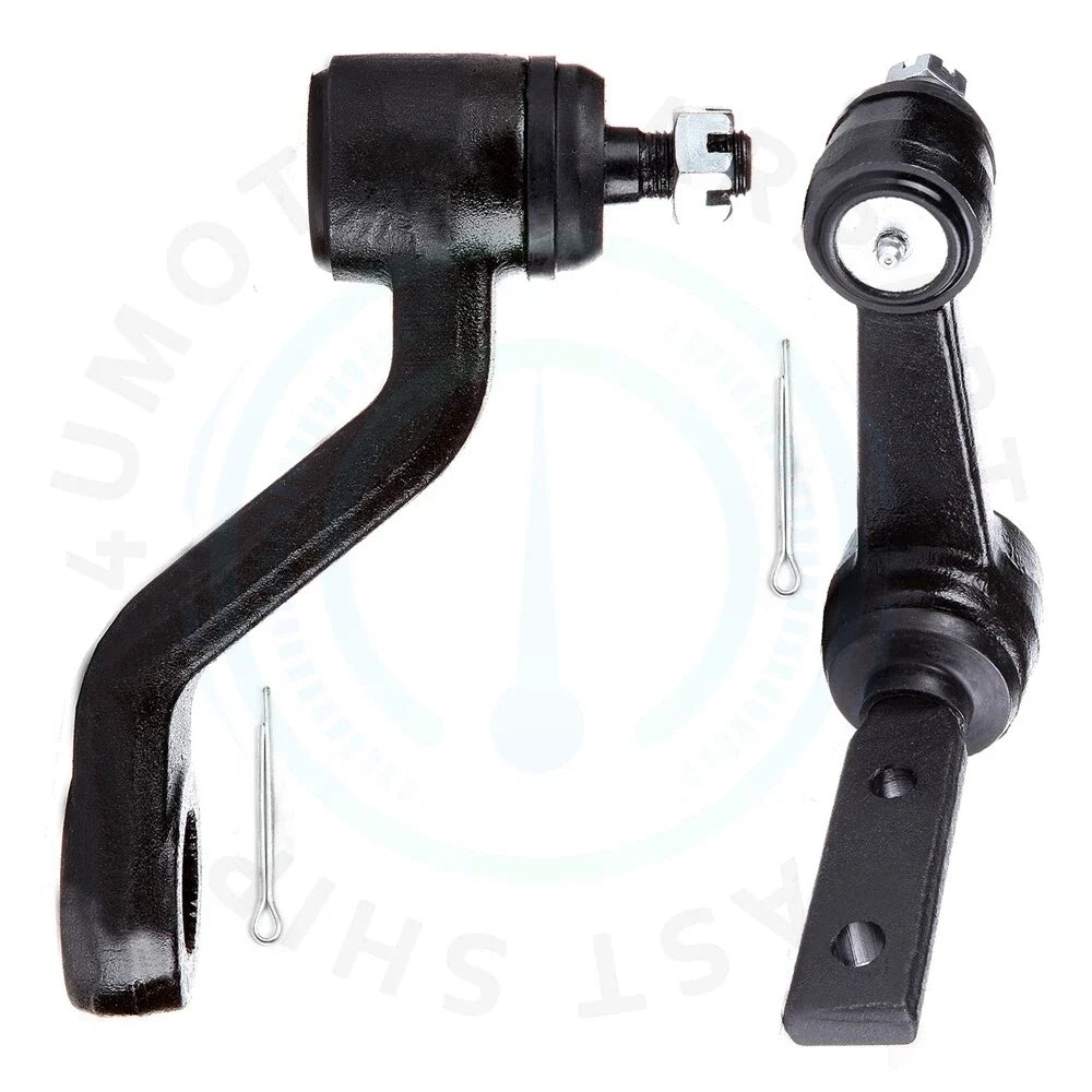 2X Front Pitman Idler Arm Suspension Kit for Dodge Ram 1500 2500 (1994–1999)
