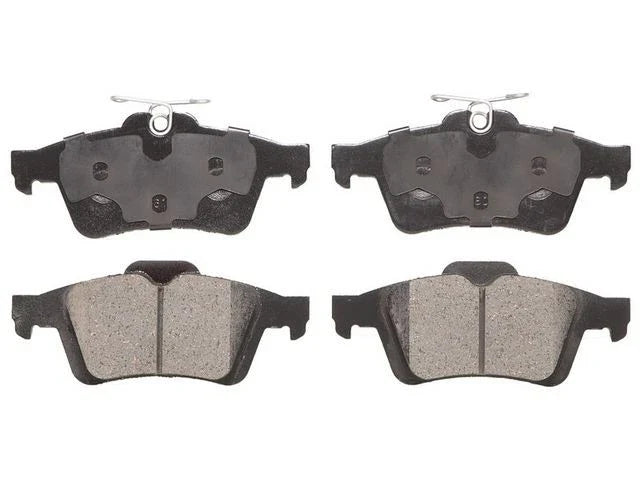 Set of 4 Rear Brake Pads for Mazda 3 (2004–2013) WR593FG